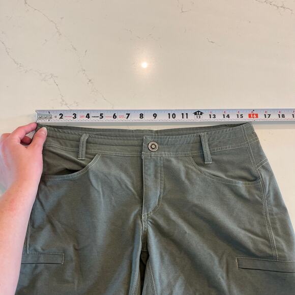 Kuhl Anfib Gray Hiking Utility Outdoor Shorts Size 8 - Picture 5 of 7